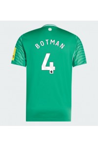 Newcastle United Sven Botman #4 Fotballdrakt Borte Klær 2025-26 Korte ermer